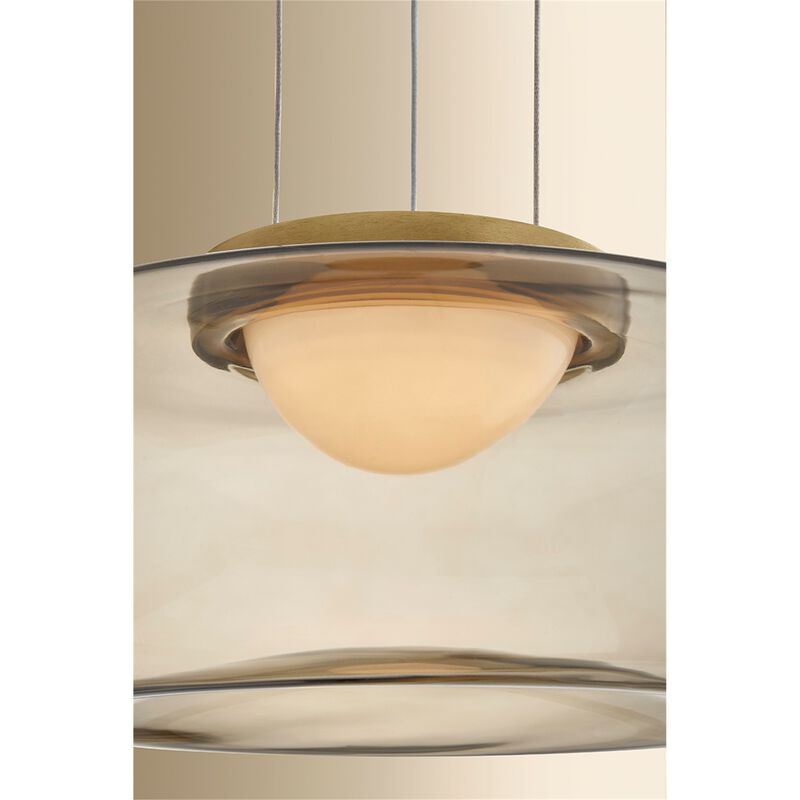 Opalesce Small Pendant Light by Sonneman